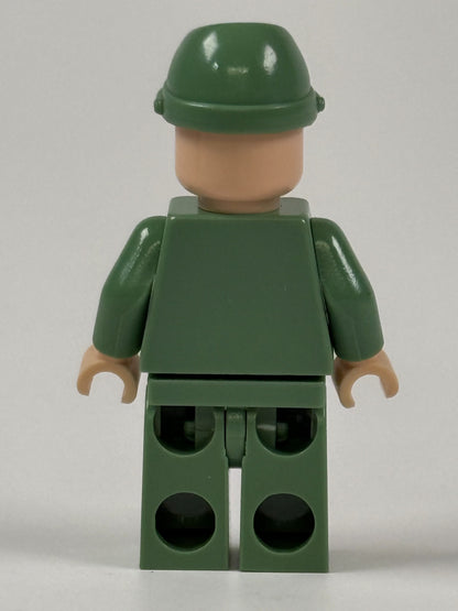 Actual pre-owned LEGO Indiana Jones Russian Guard 1 iaj013 back view