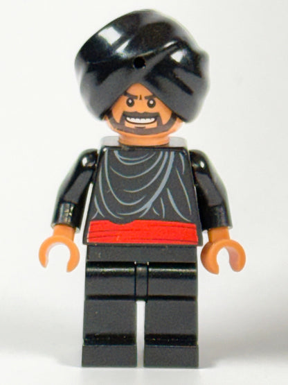 Actual pre-owned LEGO Indiana Jones Cairo Swordsman iaj037 front view