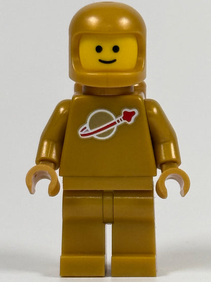LEGO Classic Space pearl gold minifigure idea230 front view