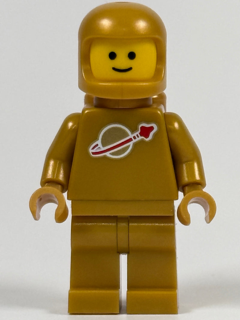 LEGO Classic Space pearl gold minifigure idea230 front view