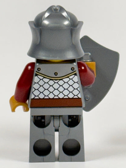 LEGO Griffin Knight male minifigure idea232 back view with shield