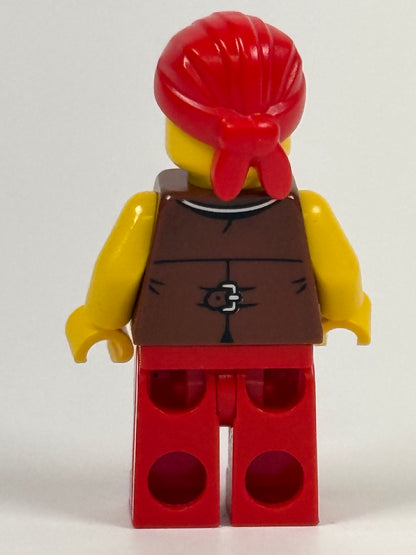 LEGO Bo'sun Will pirate minifigure idea237 back view