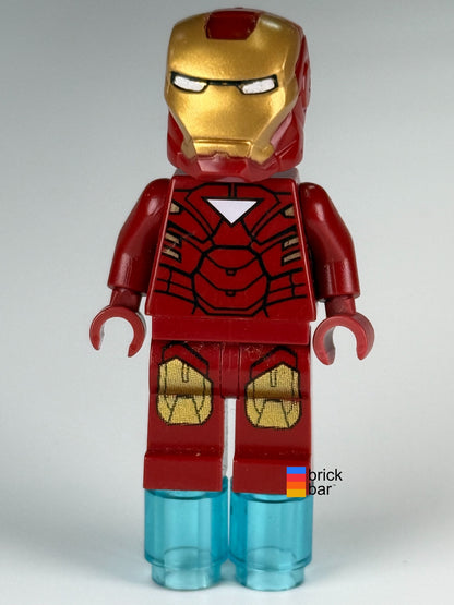 Iron Man Mark 6 sh0015 LEGO minifigure, front view