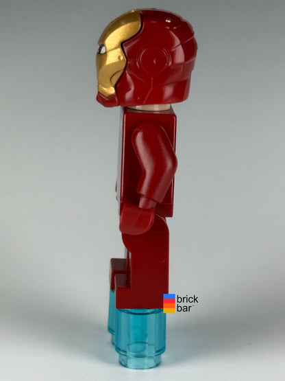 Iron Man Mark 6 sh0015 LEGO minifigure, side view