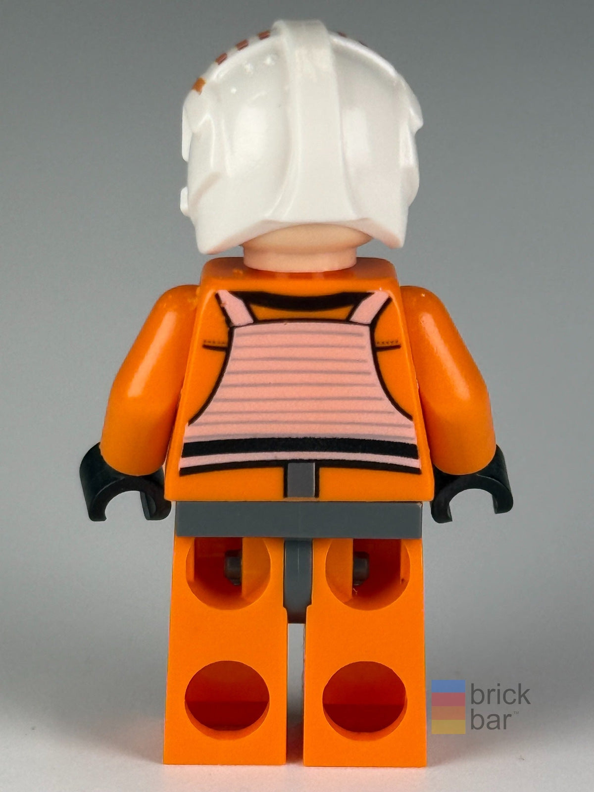 Jek Porkins sw0372 LEGO Star Wars minifigure back view — original Brick Bar™ photograph