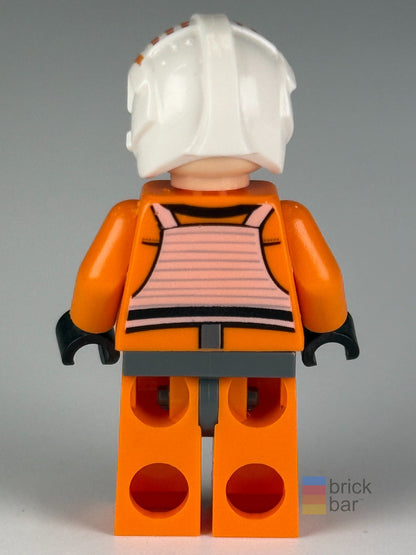 Jek Porkins sw0372 LEGO Star Wars minifigure back view — original Brick Bar™ photograph