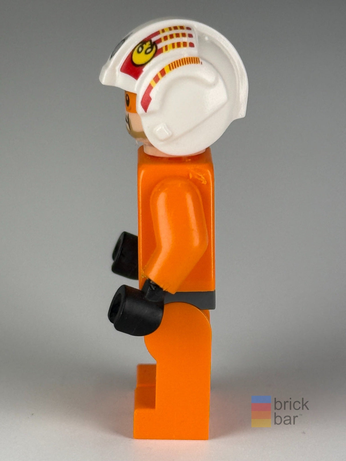 Jek Porkins sw0372 LEGO Star Wars minifigure side view — original Brick Bar™ photograph