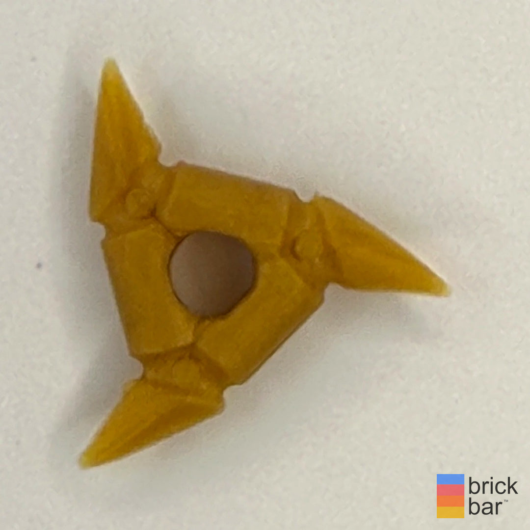 Three-point shuriken accessory with Brick Bar logo watermark, design ID 19807