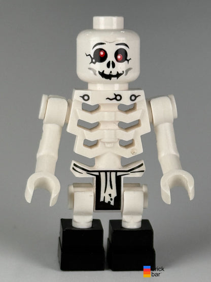 Bonezai (Skulkin) - Vertical Grip Hands njo0008 LEGO NINJAGO minifigure, front view