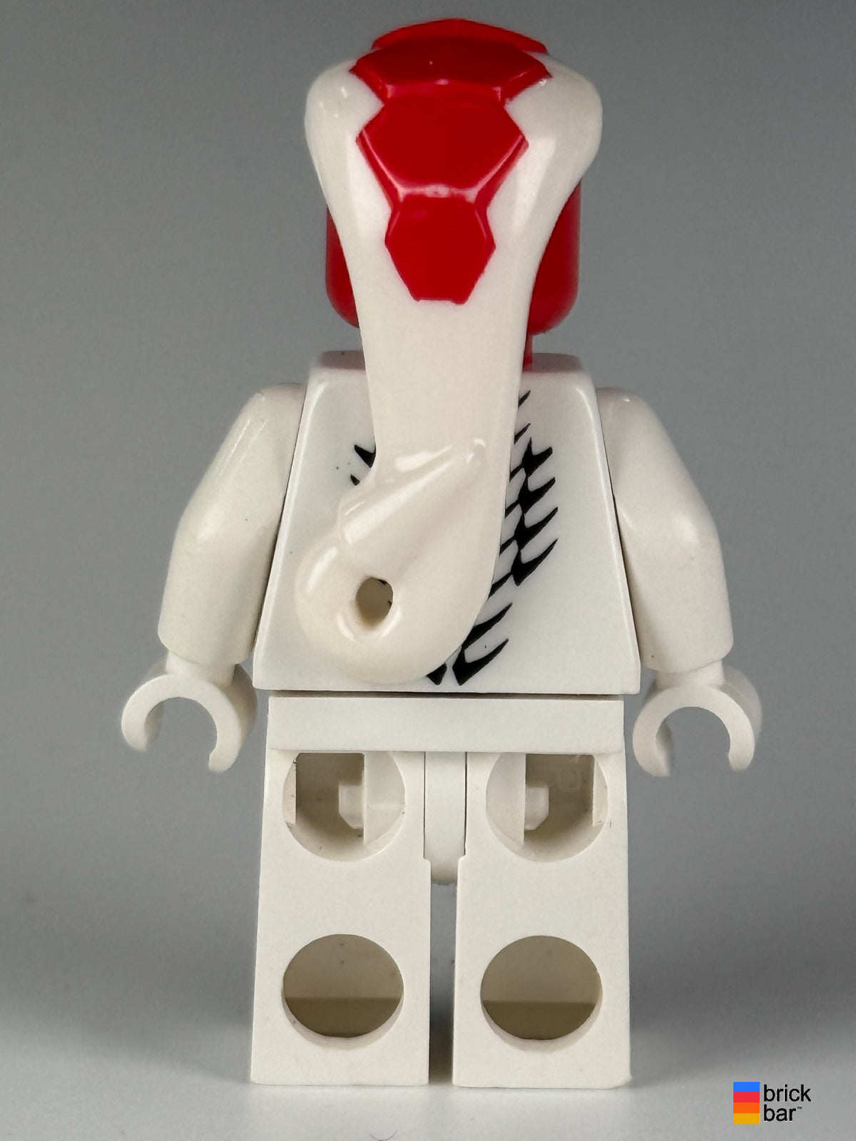 Snappa njo0035 LEGO NINJAGO minifigure, back view