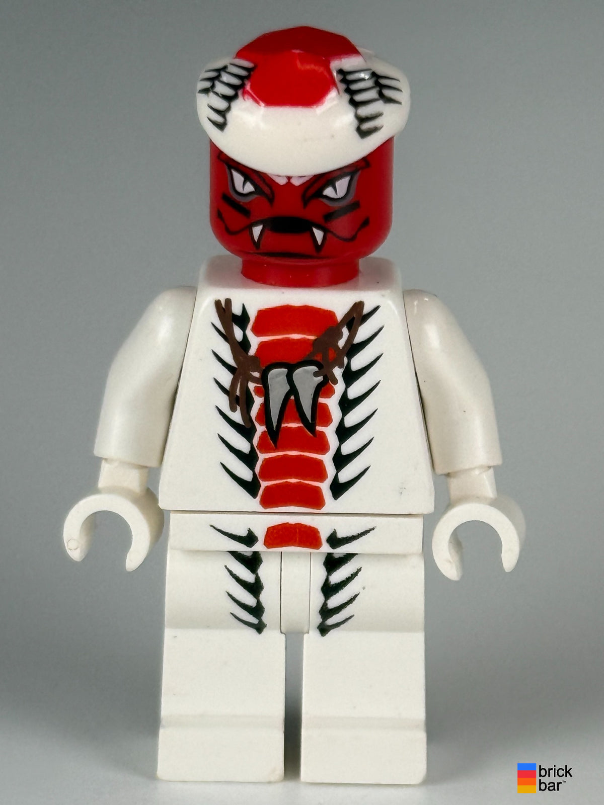 Snappa njo0035 LEGO NINJAGO minifigure, front view