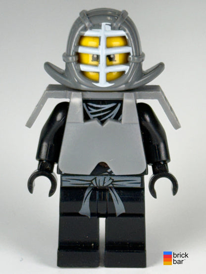 Cole Kendo njo0041 front view with Kendo helmet, white grille, and shoulder armor