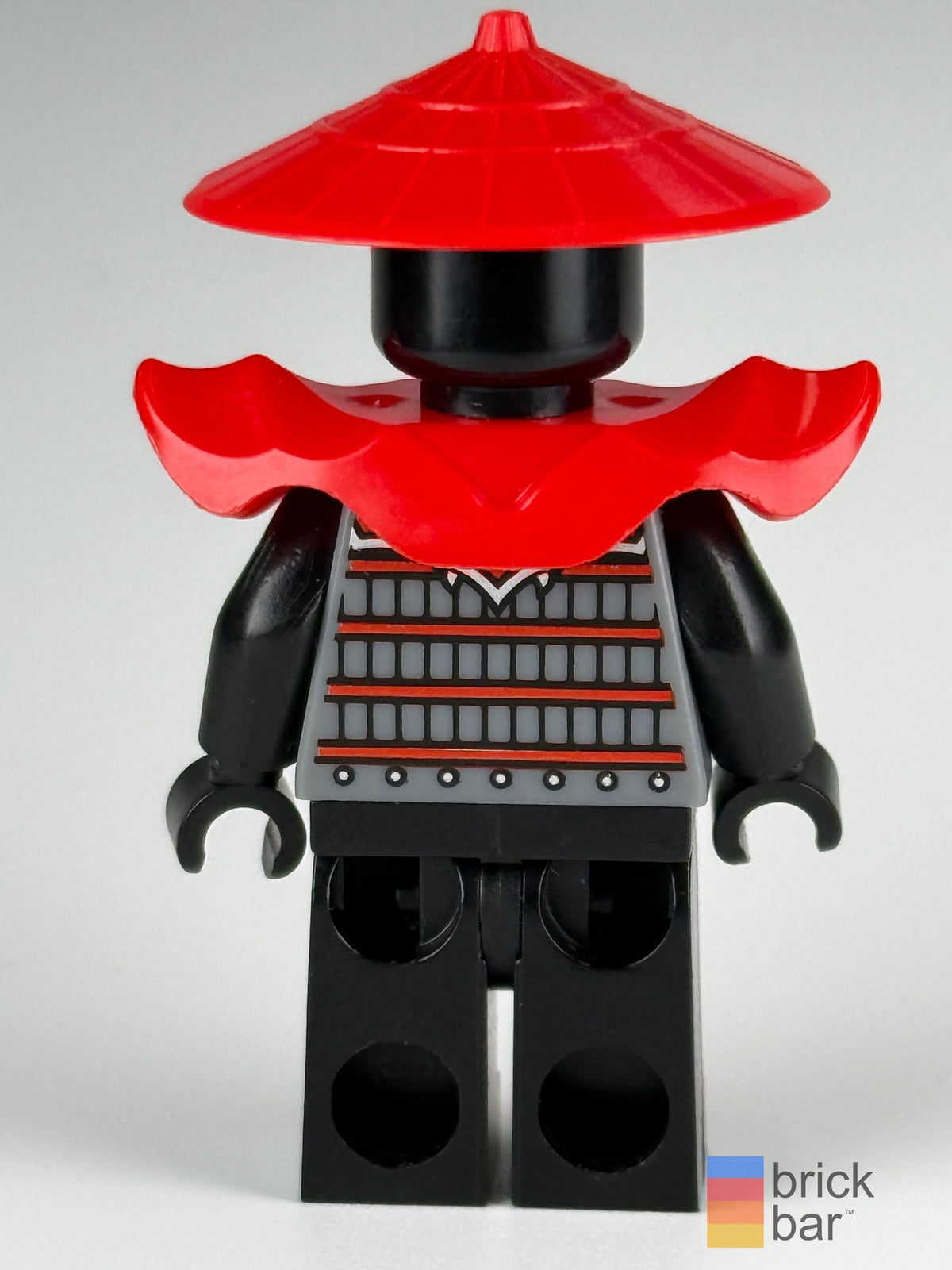 Stone Army Swordsman - Blue Face njo0077 back view