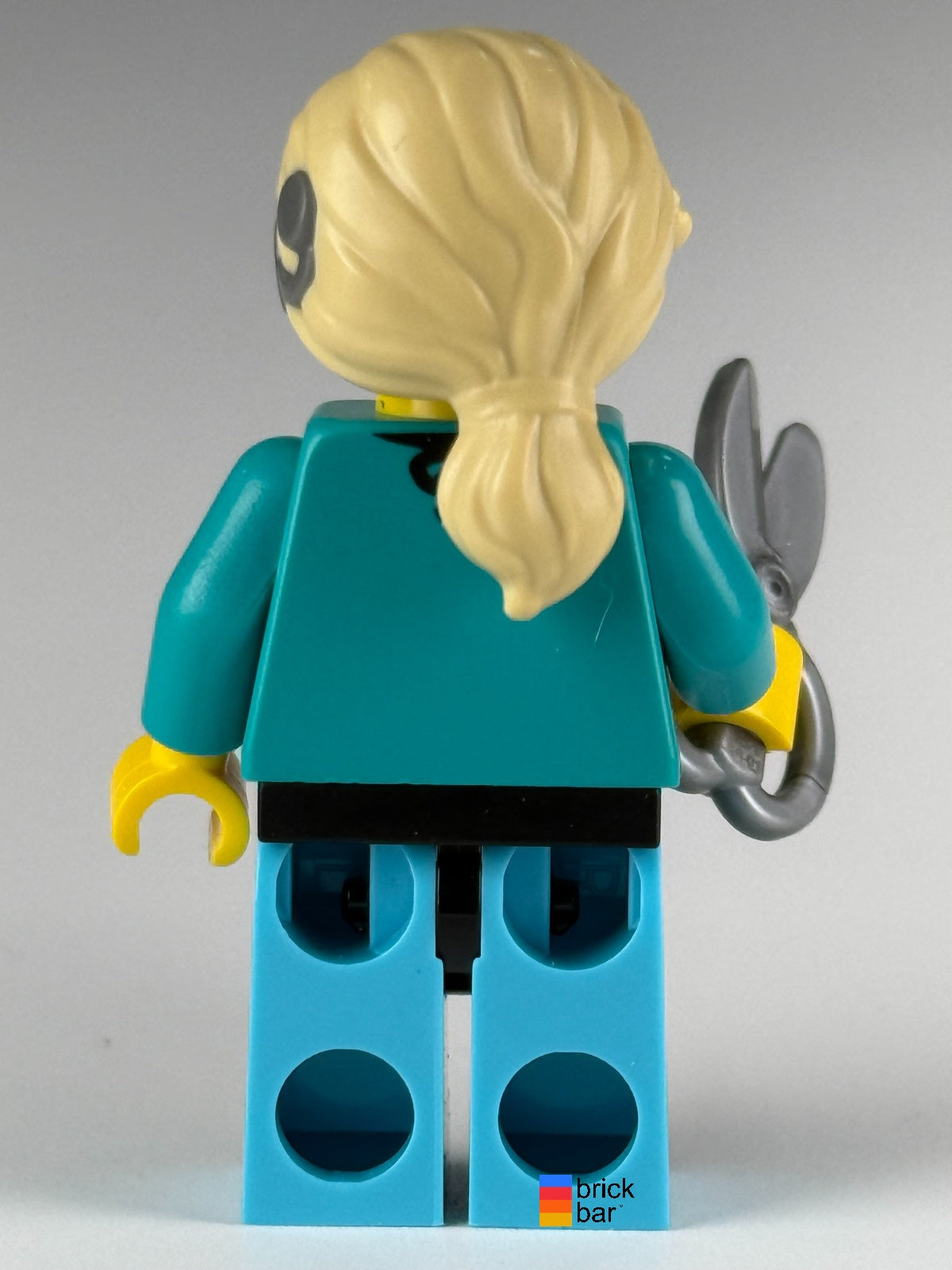 LEGO Pet Groomer col435, Series 25 — back view