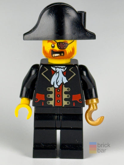 Pirate Chess King pi171 front view - genuine pre-owned LEGO minifigure