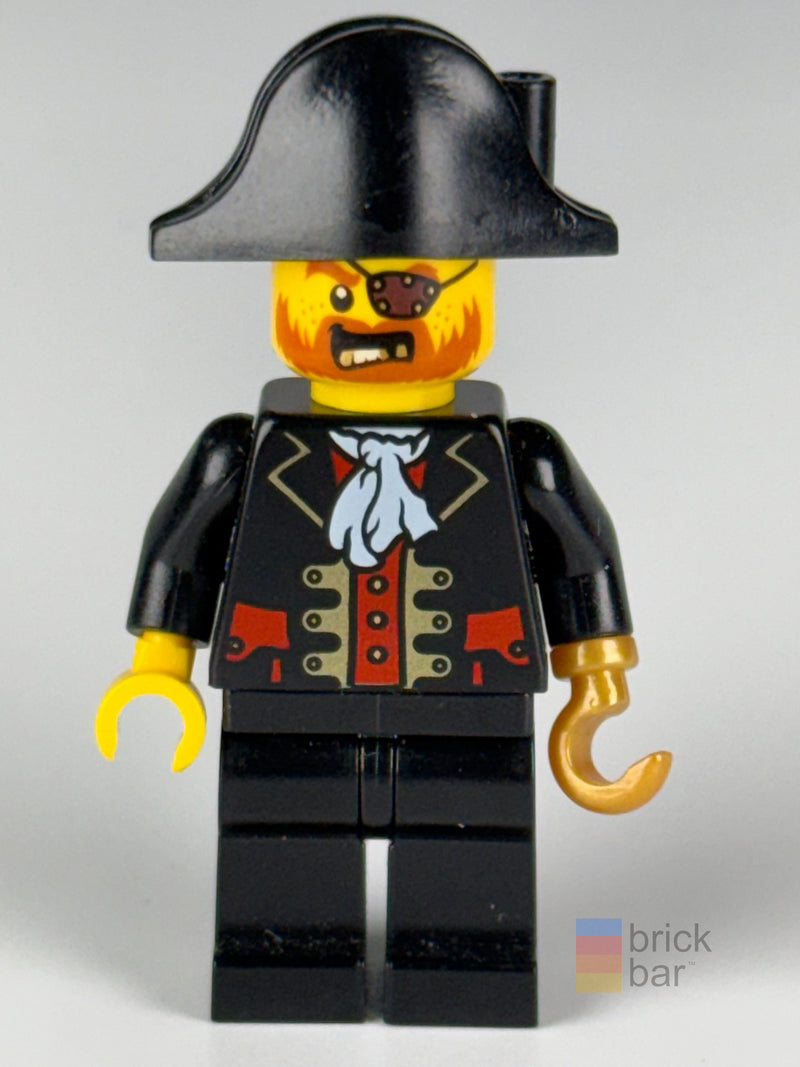 Pirate Chess King pi171 front view - genuine pre-owned LEGO minifigure