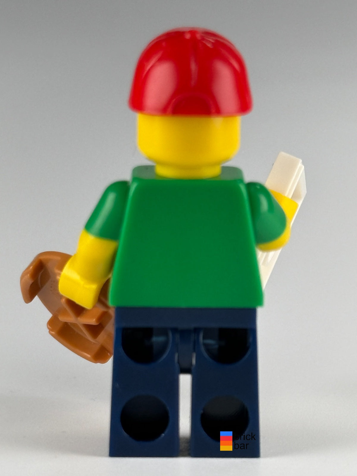 LEGO Pizza Delivery Guy col189, Series 12 — back view