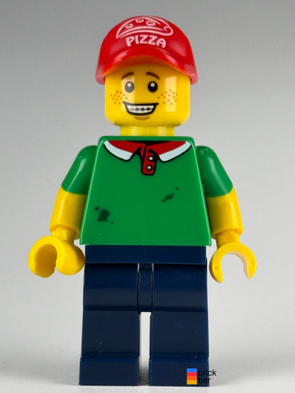 LEGO Pizza Delivery Guy col189, Series 12 — detail view