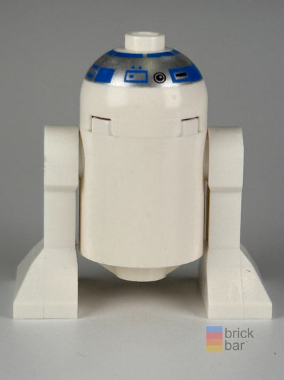 R2-D2 sw0028 LEGO Star Wars minifigure back view — original Brick Bar™ photograph