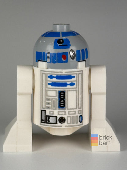R2-D2 LEGO Star Wars minifigure sw0217 front view — original Brick Bar™ photograph