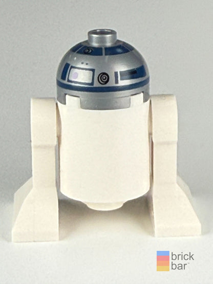 R2-D2 sw0527a LEGO Star Wars minifigure back view — original Brick Bar™ photograph