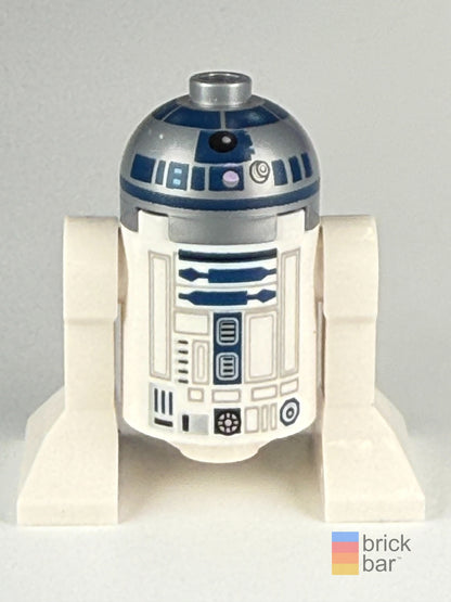 R2-D2 sw0527a LEGO Star Wars minifigure front view — original Brick Bar™ photograph
