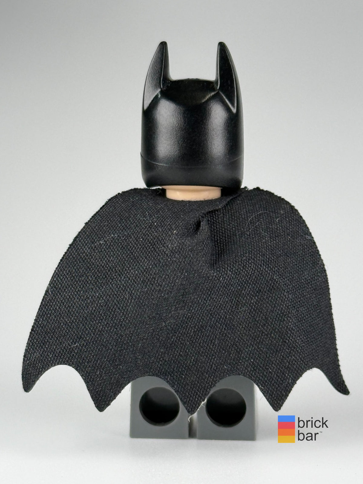 Brick Bar original photograph of Batman - Dark Bluish Gray Suit, Gold Belt, Dark Bluish Gray Hands sh0089, back view