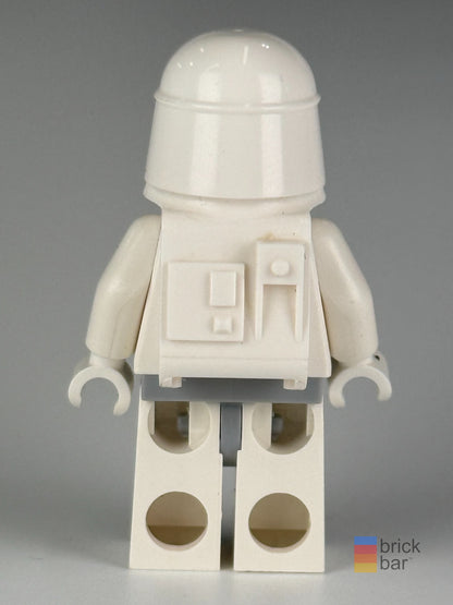 Snowtrooper sw0428 LEGO Star Wars minifigure back view — Brick Bar™