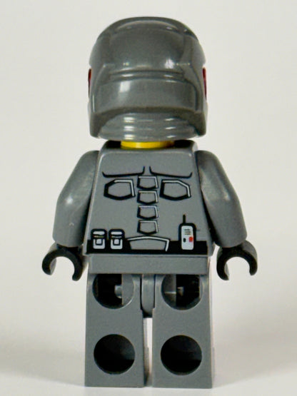 Space Police 3 Officer 15 sp119 back, original Brick Bar photo