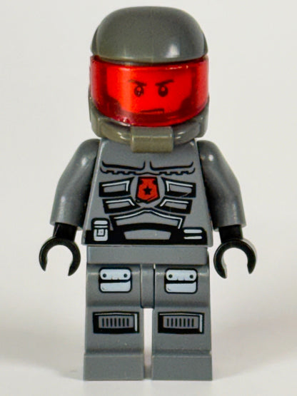 Space Police 3 Officer 15 sp119 front, original Brick Bar photo