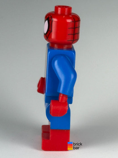 Spider-Man sh0205 LEGO minifigure, side view