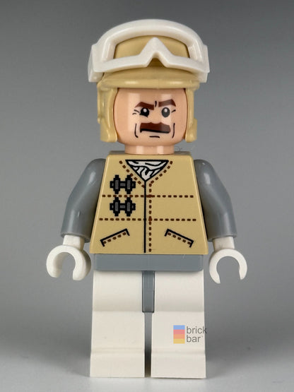 Hoth Officer sw0258 front view — Brick Bar™
