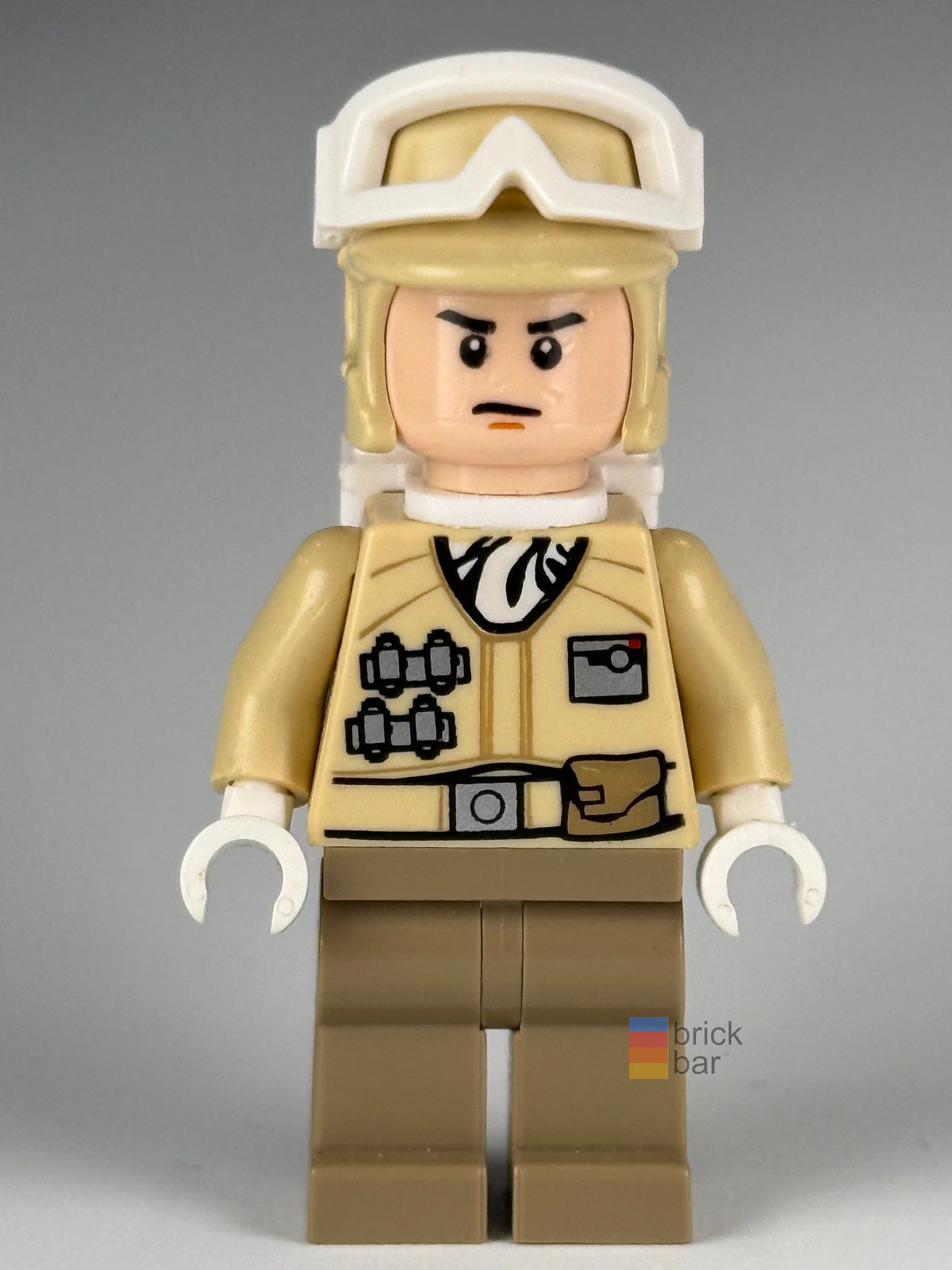 Hoth Rebel Trooper sw0259 front view — Brick Bar™