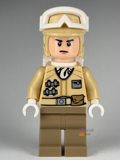 Hoth Rebel Trooper sw0259 front view — Brick Bar™
