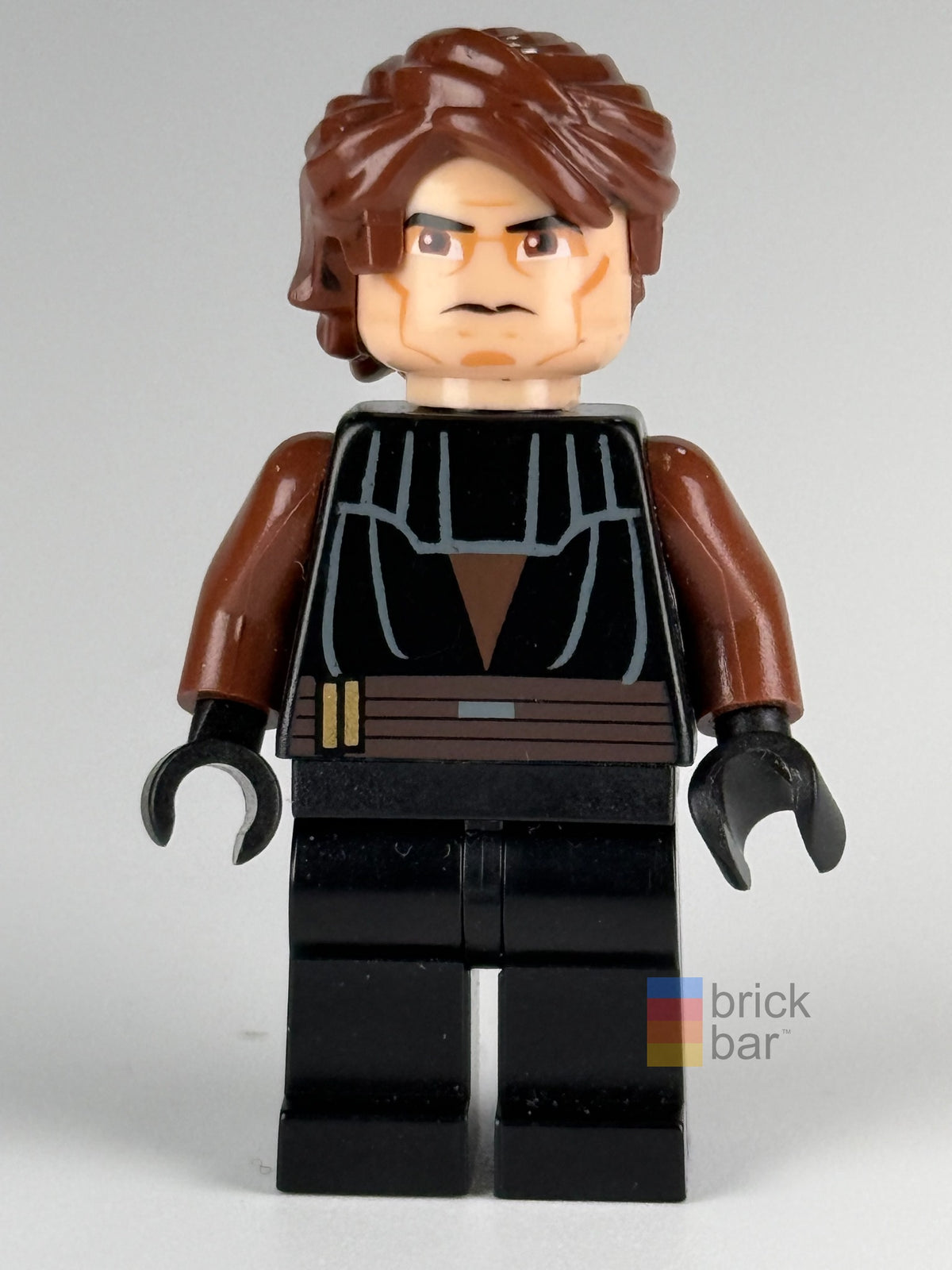 Anakin Skywalker Clone Trooper Head sw0618 front view – Brick Bar™
