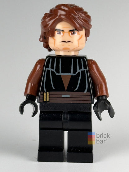 Anakin Skywalker Clone Trooper Head sw0618 front view – Brick Bar™