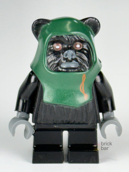 Tokkat sw0339 Ewok LEGO Star Wars minifigure front view — Brick Bar™