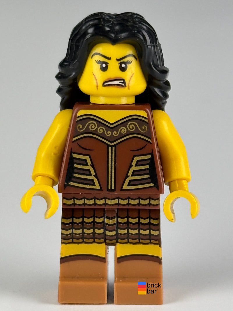 LEGO Warrior Woman col148, Series 10, front view — figure without loose accessories